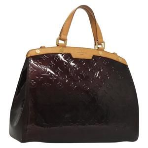 LOUIS VUITTON Monogram Vernis Blair GM Hand Bag 2way Amarante M91616 Auth 135888